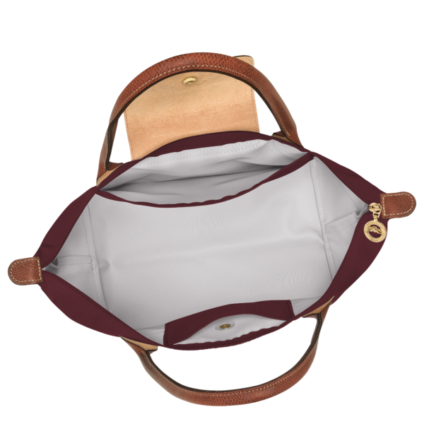Le Pliage Original M Tote bag Burgundy - Image 5