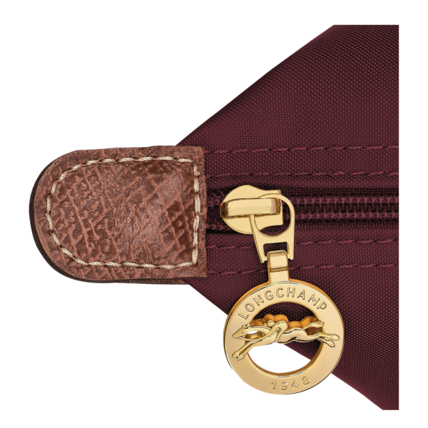 Le Pliage Original M Tote bag Burgundy - Image 6
