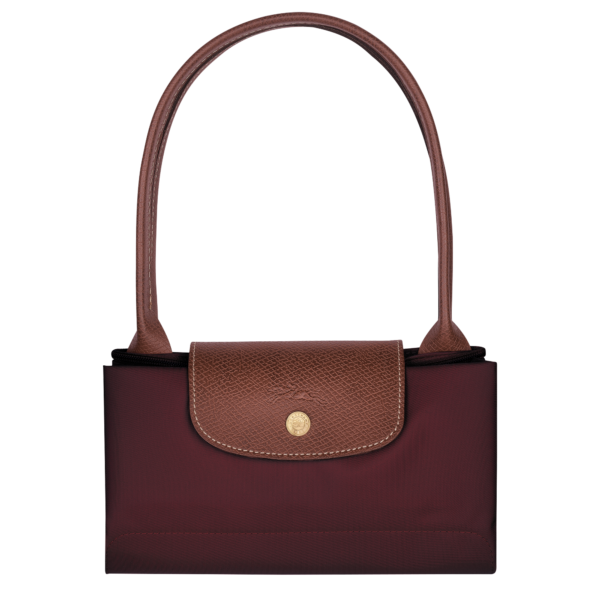 Le Pliage Original M Tote bag Burgundy - Image 7