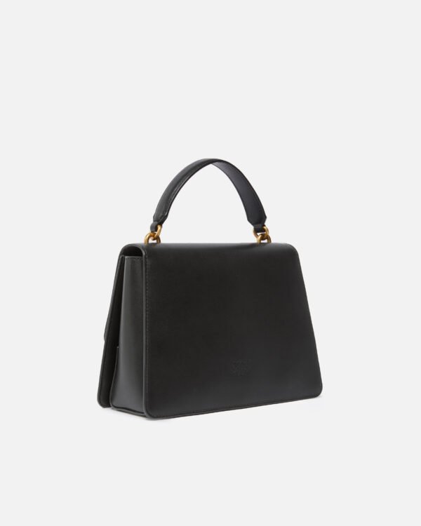 Classic Love Bag One Top Handle Light Simply BLACK-ANTIQUE GOLD - Image 2