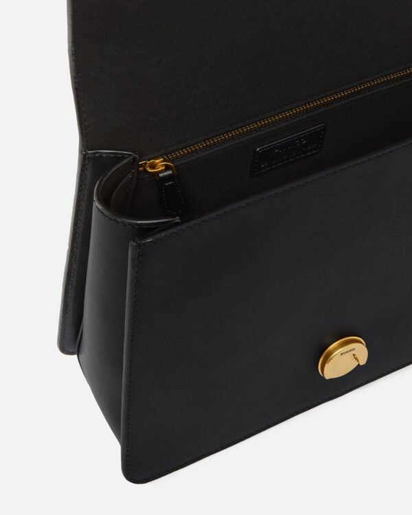 Classic Love Bag One Top Handle Light Simply BLACK-ANTIQUE GOLD - Image 4