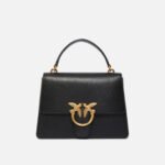 Classic Love Bag One Top Handle Light Simply BLACK-ANTIQUE GOLD
