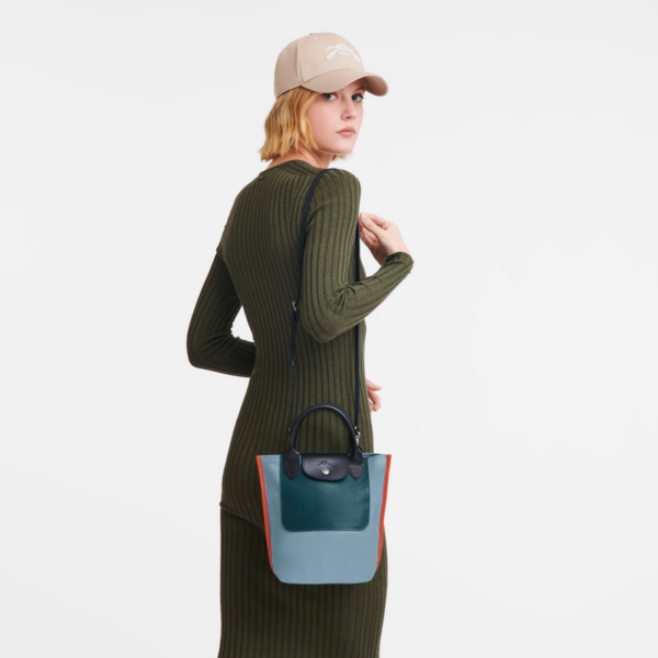 Cabas Longchamp XS Tote bag Cloud Blue - Image 2