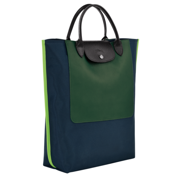 Cabas Longchamp M Tote bag Navy - Image 3
