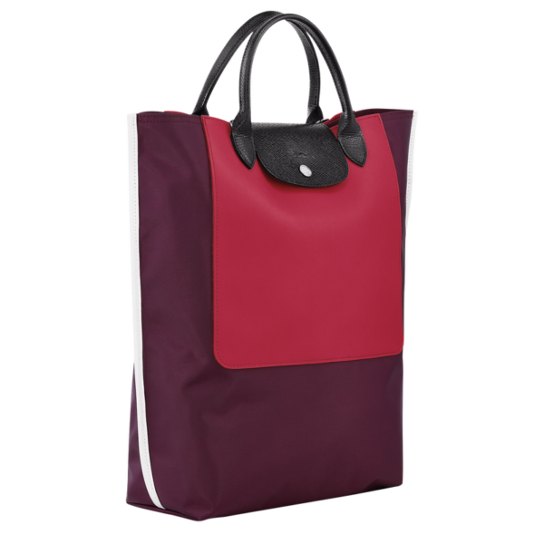 Cabas Longchamp M Tote bag Burgundy - Image 3