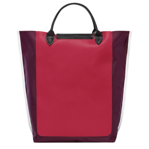 Cabas Longchamp M Tote bag Burgundy - Image 4
