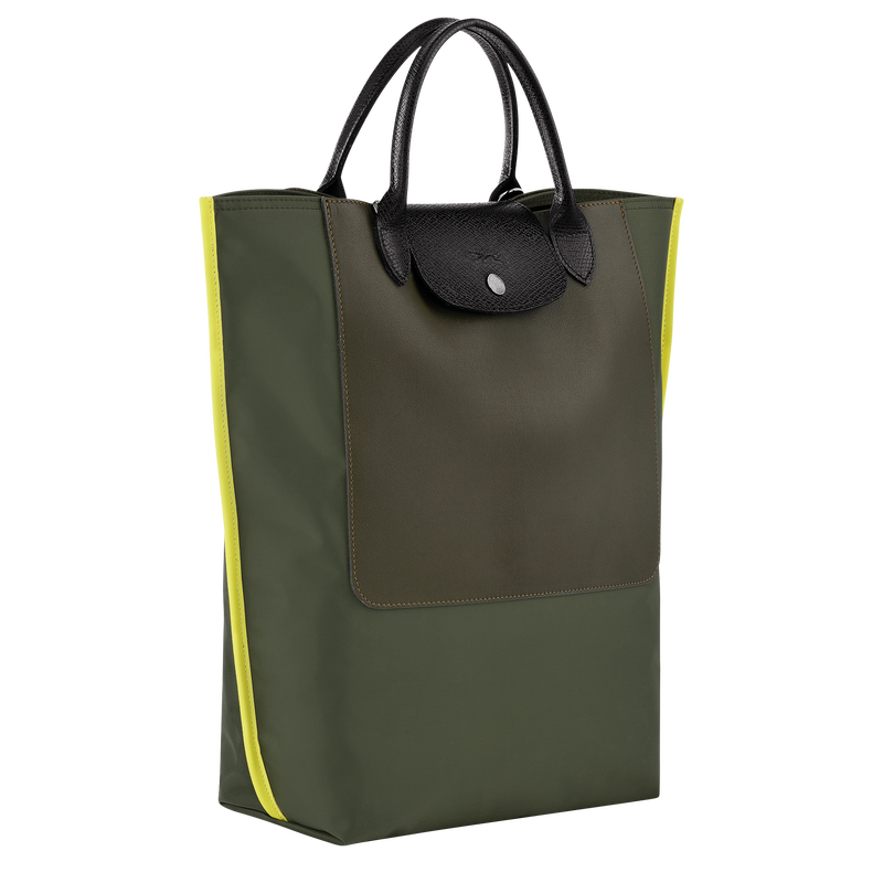 Cabas Longchamp M Tote bag Khaki - Eve dot Deals