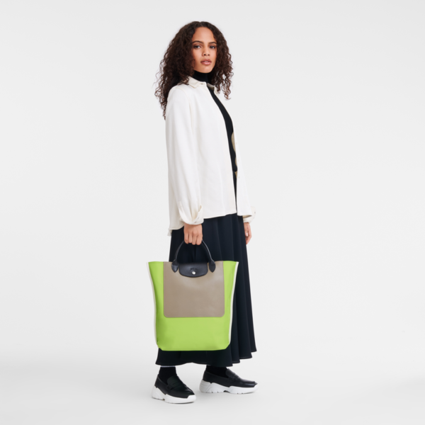 Cabas Longchamp M Tote bag Green Light - Image 2