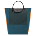 Cabas Longchamp M Tote bag Peacock