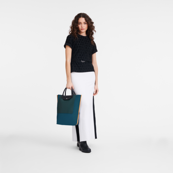 Cabas Longchamp M Tote bag Peacock - Image 2