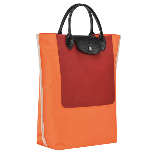 Cabas Longchamp M Tote bag Orange - Image 3