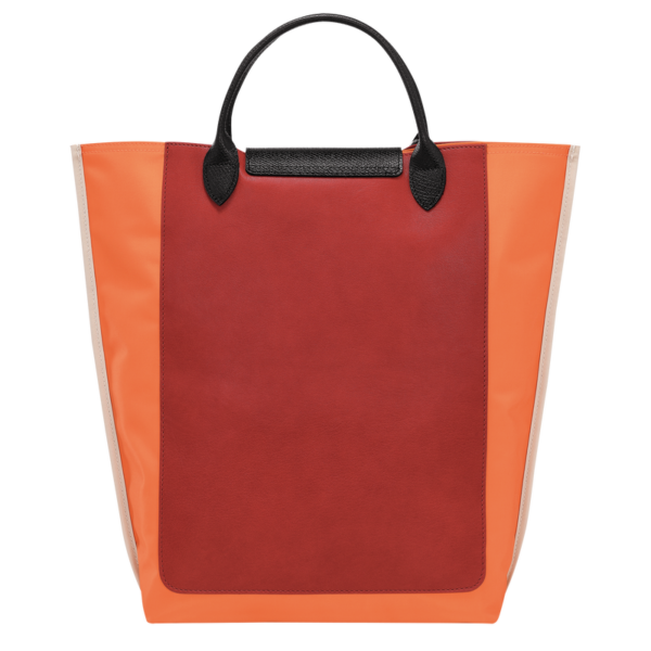 Cabas Longchamp M Tote bag Orange - Image 4