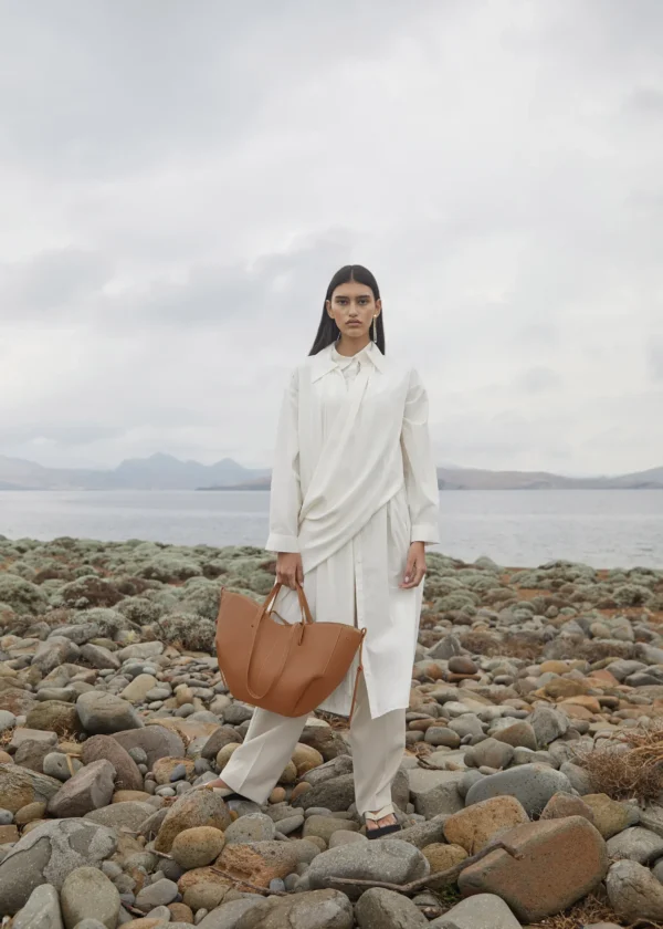 Polene Cyme Edition Textured Camel - Image 6