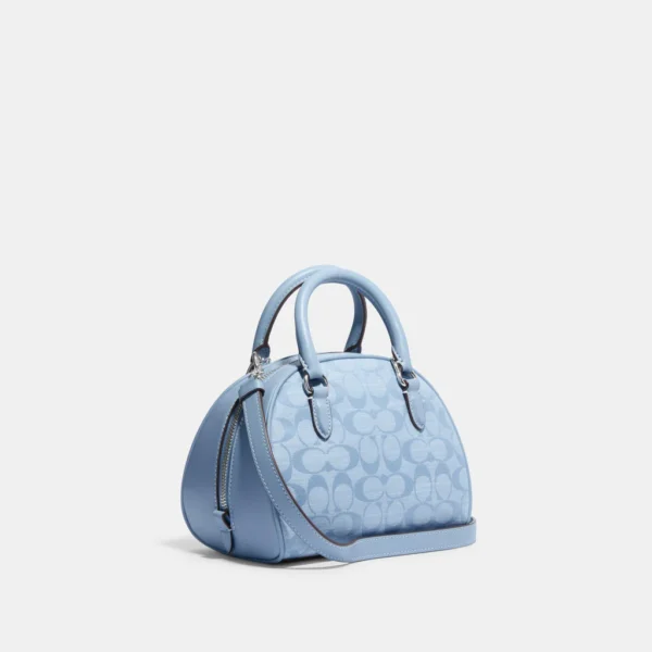 Coach Sydney Satchel In Signature Chambray - Image 2