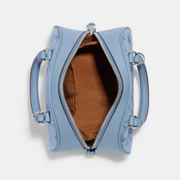 Coach Sydney Satchel In Signature Chambray - Image 3