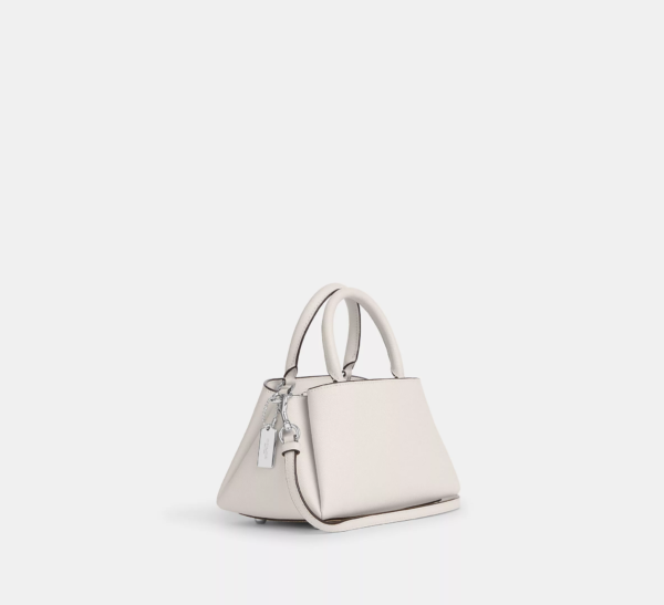 Coach Zuri Crossbody Leather White - Image 5