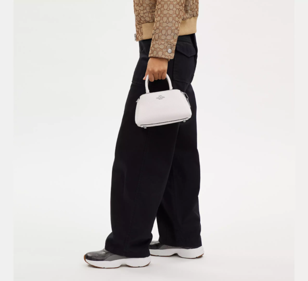 Coach Zuri Crossbody Leather White - Image 2