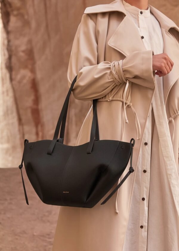 Polene Cyme Mini Edition Textured Black - Image 5