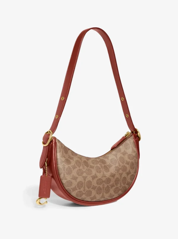Coach Luna Shoulder Bag In Signature Canvas - Image 2