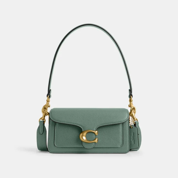 Tabby Shoulder Bag 20 leather Sage