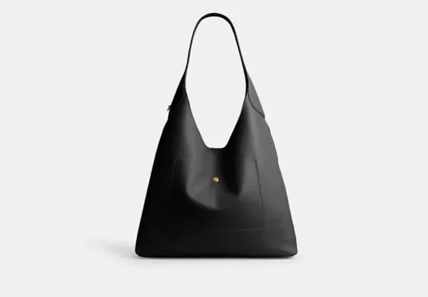 Coach Brooklyn Shoulder Bag 39 Black - Image 3