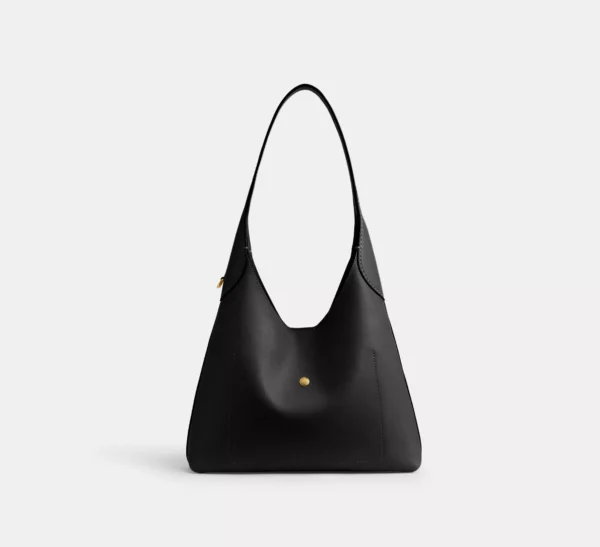 Coach Brooklyn Shoulder Bag 28 Black - Image 3
