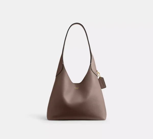 Coach Brooklyn Shoulder Bag 28 Dark Stone