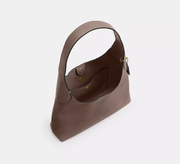 Coach Brooklyn Shoulder Bag 28 Dark Stone - Image 5