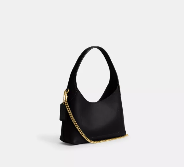 Coach Brooklyn Shoulder Bag 23 Black - Image 2