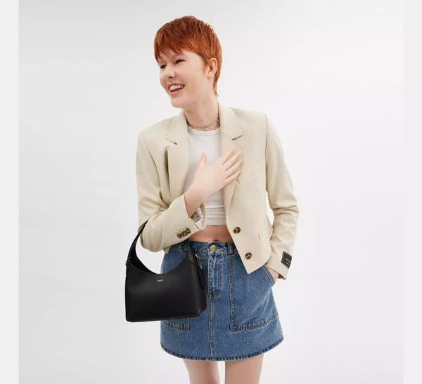 Coach Brooklyn Shoulder Bag 23 Black - Image 8