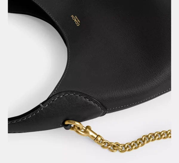Coach Brooklyn Shoulder Bag 23 Black - Image 9