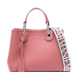 Small MyEA shopper bag with deer print Powder Pink