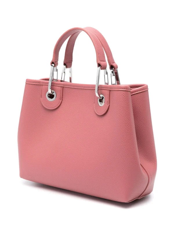 Small MyEA shopper bag with deer print Powder Pink - Image 3
