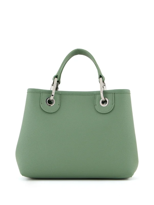 Small MyEA shopper bag with deer print Grass Green - Image 3