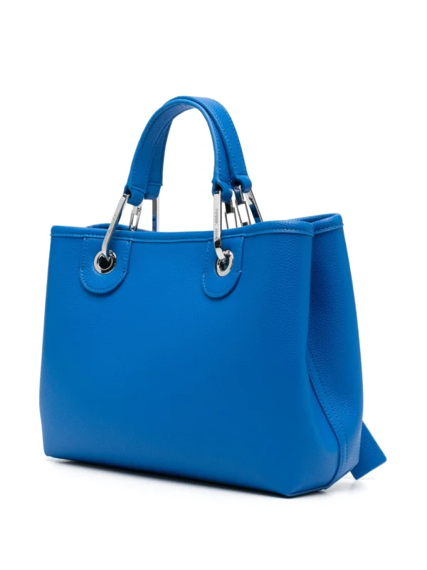 Small MyEA shopper bag with deer print Royal Blue - Image 3