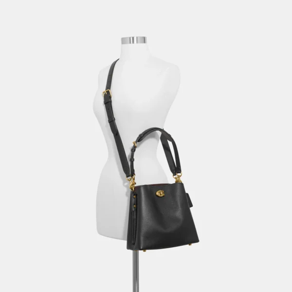 Coach Willow Bucket Bag Black - Image 8
