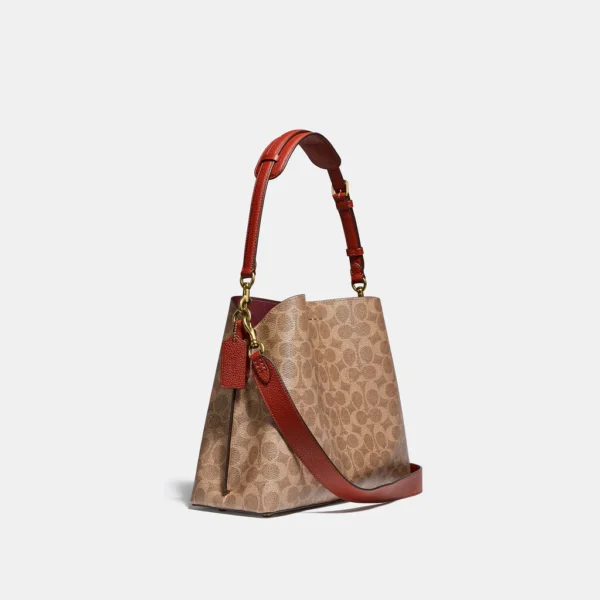 Coach Willow Shoulder Bag In Signature Canvas - Image 2