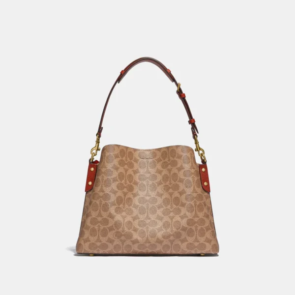 Coach Willow Shoulder Bag In Signature Canvas - Image 3