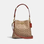 Coach Willow Bucket Bag In Signature Canvas