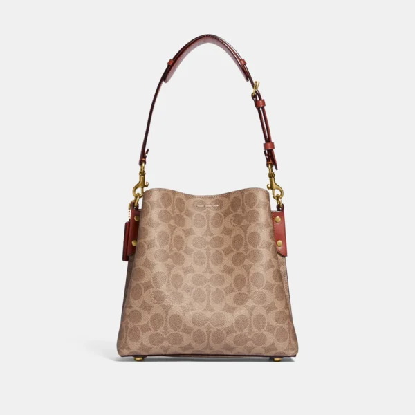 Coach Willow Bucket Bag In Signature Canvas - Image 3