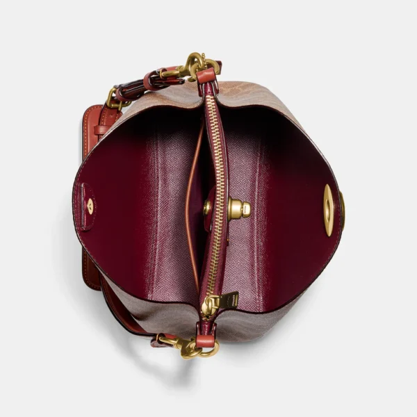 Coach Willow Bucket Bag In Signature Canvas - Image 4