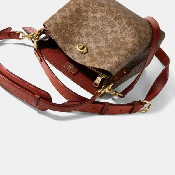 Coach Willow Bucket Bag In Signature Canvas - Image 6