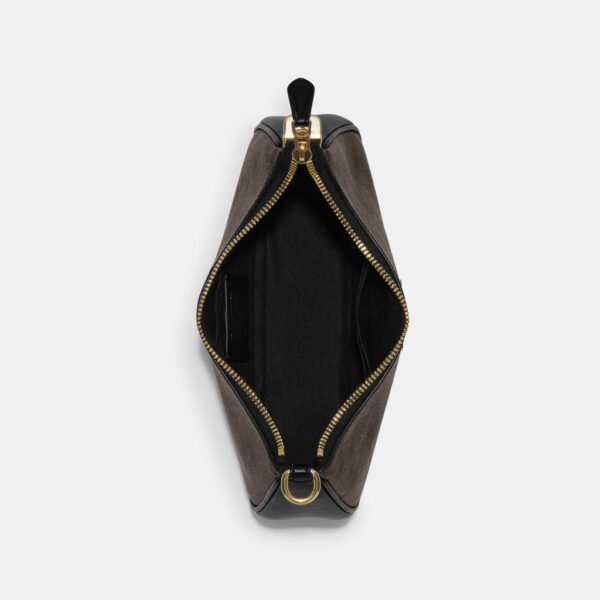 Teri Shoulder Bag In Signature Canvas Brown Black - Image 3