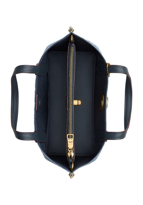 Coach Willow Tote Bag 24 In Denim - Image 4