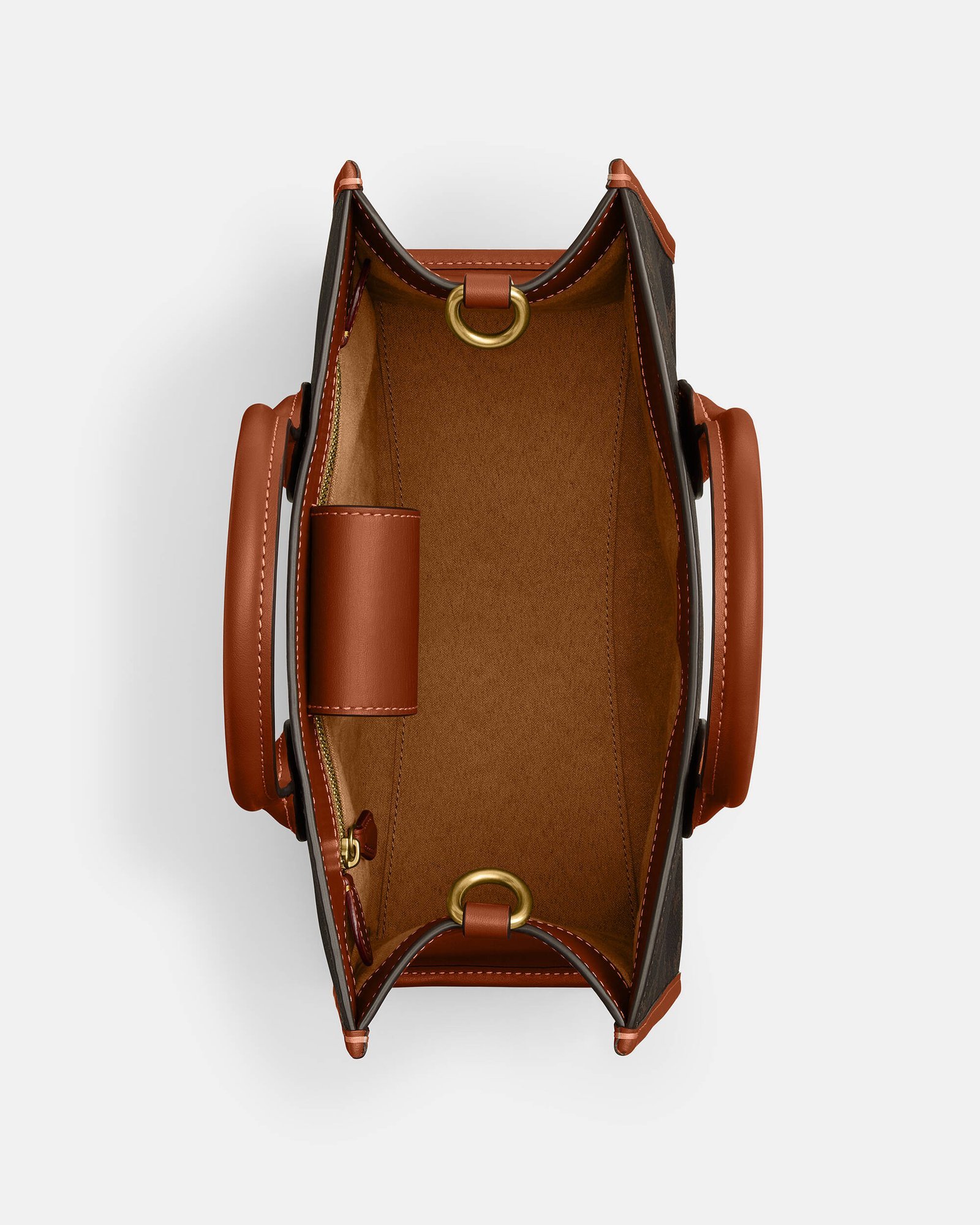 Coach Ace Tote 26 With Horse And Carriage Print dark - Image 3