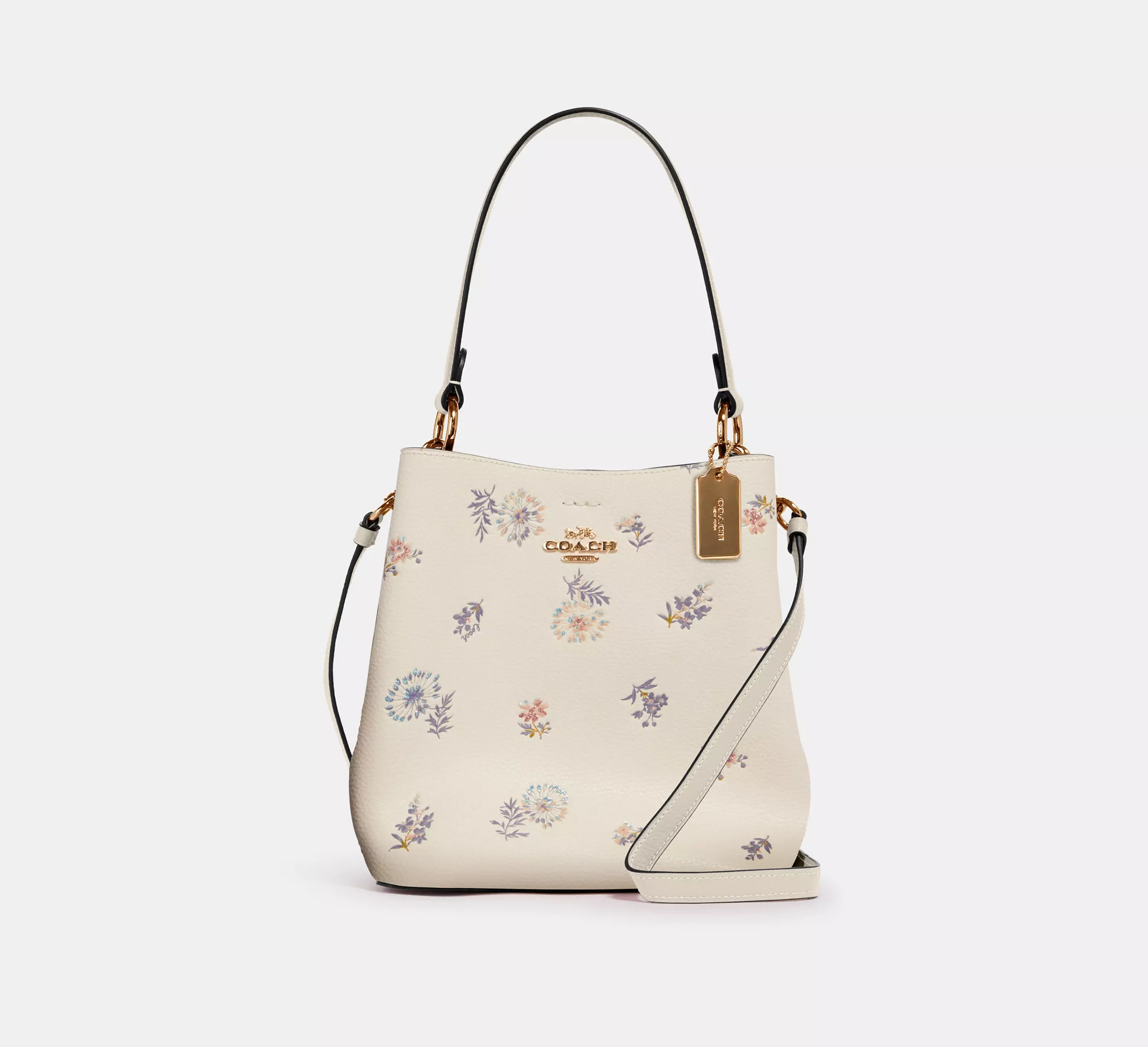 coach dandelion backpack Jordyn in Floral C1804 — cell phone Coach Perforated Signature Leather Jordyn