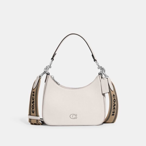 Coach Hobo Crossbody With Signature Canvas Chalk
