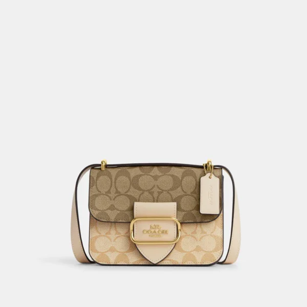 Coach Morgan Square Crossbody Bag In Signature Canvas