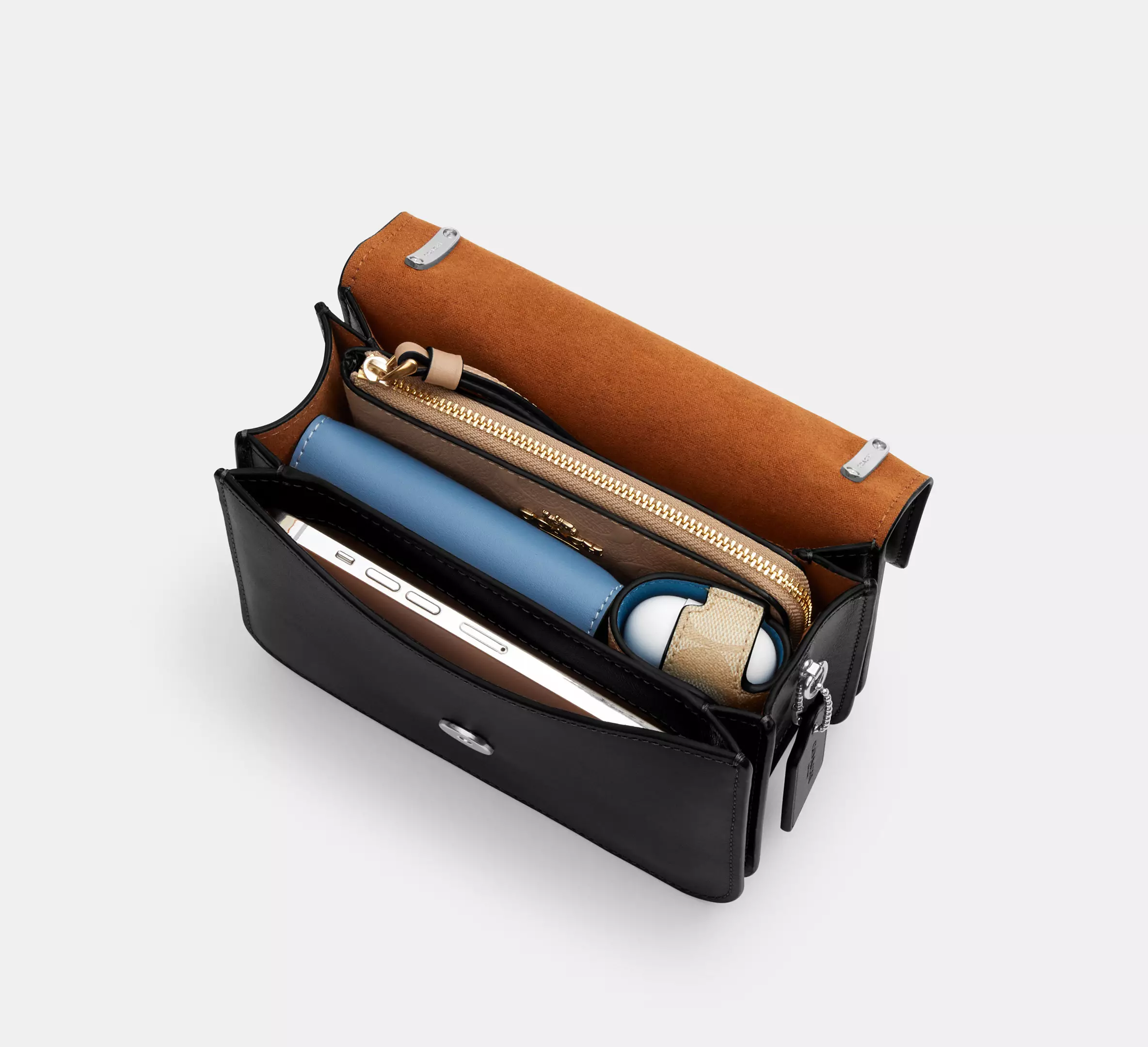 Coach Morgan Square Crossbody Bag In Signature Canvas - Image 5