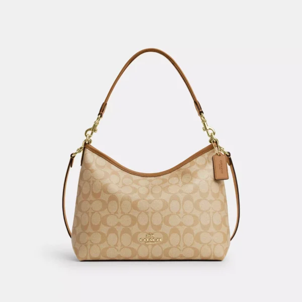 Coach Laurel Shoulder Bag In Signature Canvas